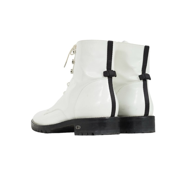 Dior white Rebelle boots - Picture 6 of 8